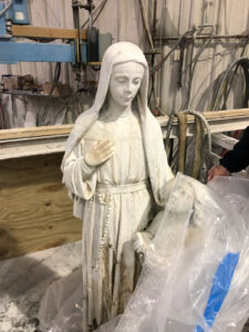 marble statue restoration